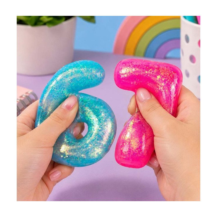 6 7 Brokatowe gniotki Glitter Sugar Squishy