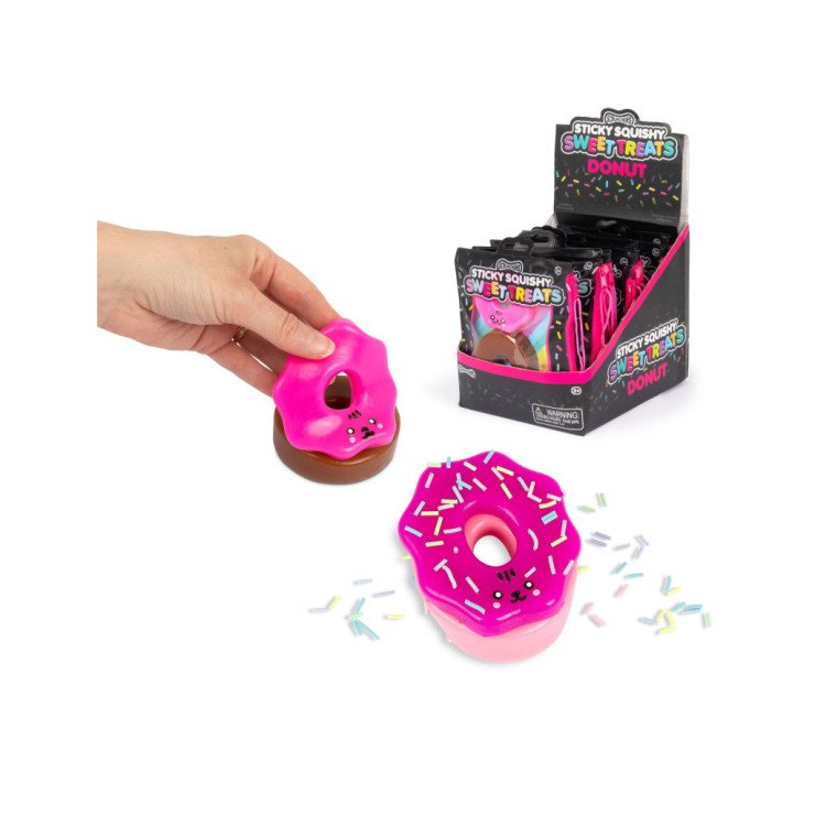 SCRUNCHEMS – Lepki gniotek donut do dekorowania