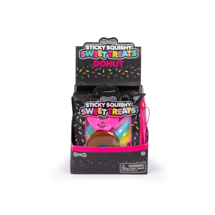 SCRUNCHEMS – Lepki gniotek donut do dekorowania