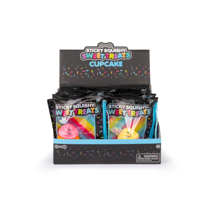 SCRUNCHEMS – Lepki gniotek babeczka do dekorowania