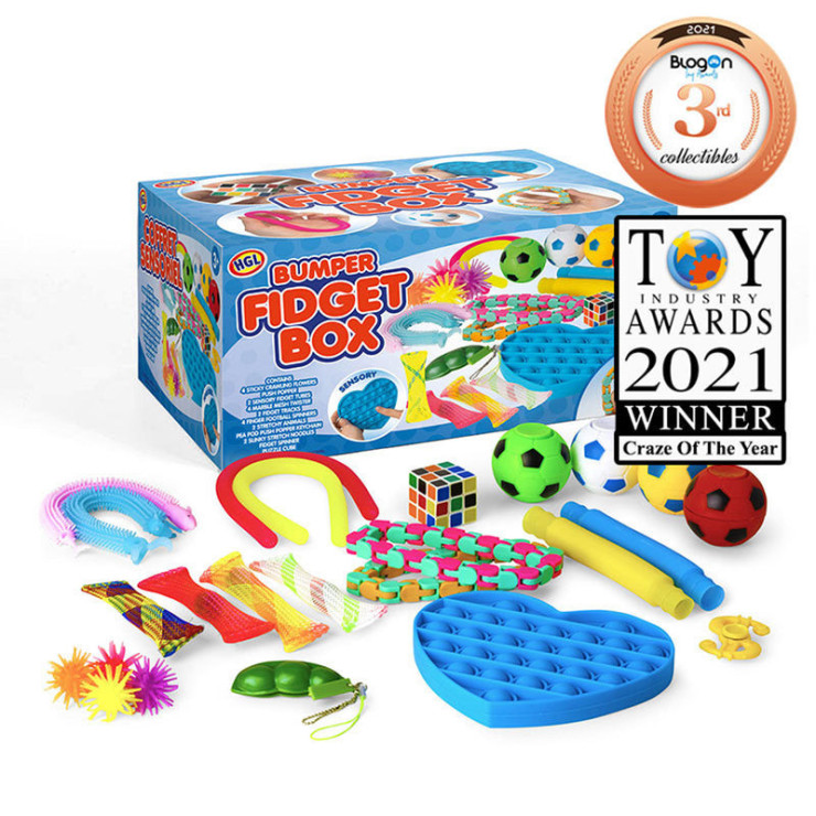 Bumper Fidget Box – Zestaw 24 zabawek...