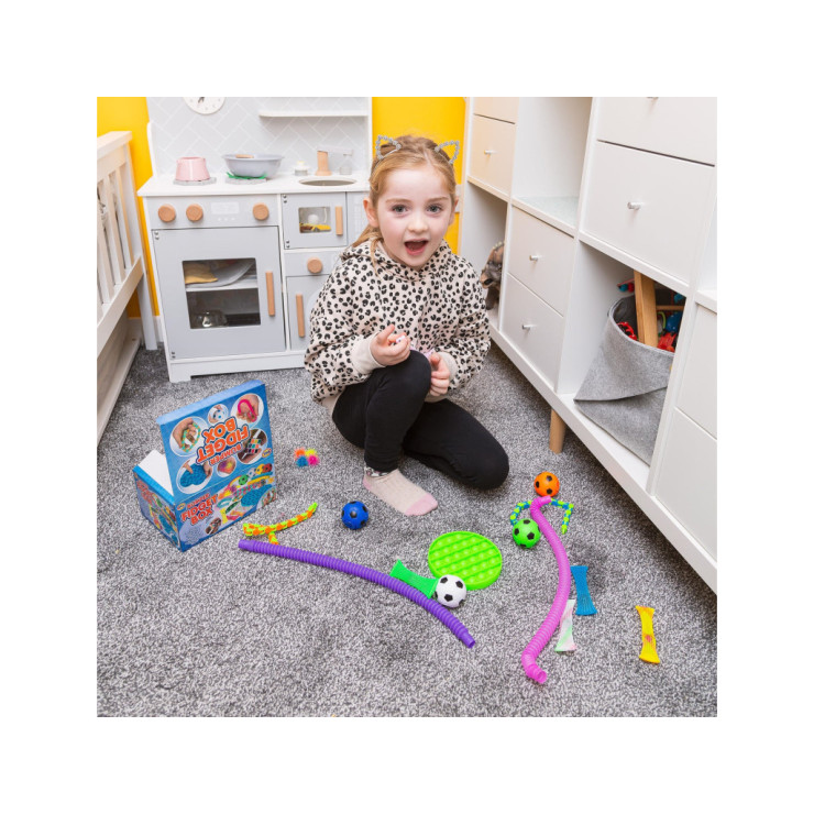 Bumper Fidget Box – Zestaw 24 zabawek...