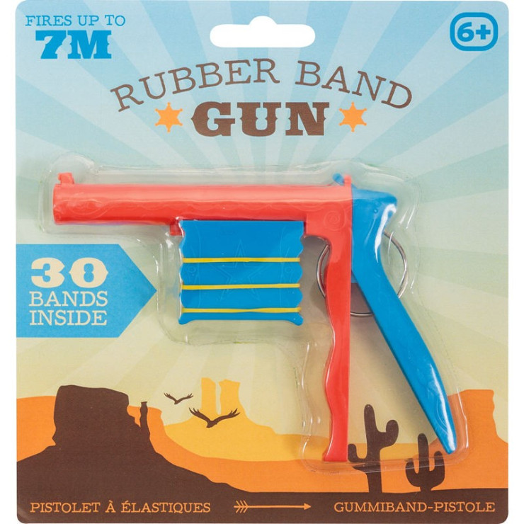 RUBBER BAND GUN (TOY)