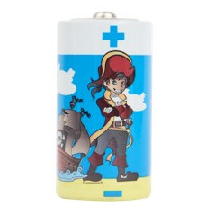 Baterie Alkaliczne C/LR 14 – 2szt – Z PIRATEM 2